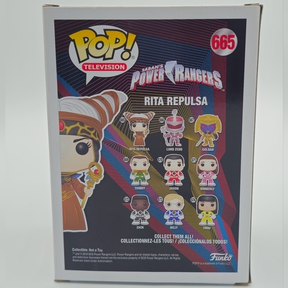 Funko POP! Power Rangers Rita Repulsa #665 Vinyl Figure - Picture 5 of 7
